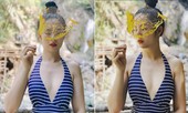 Hiếm khi khoe ảnh bikini, Hoa hậu Ngọc Hân khiến fans xuýt xoa