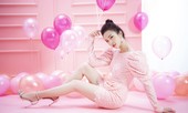 Á hậu Thuý An gợi cảm đón tuổi mới, hé lộ sẽ dự thi quốc tế