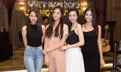 Hoa hậu Tiểu Vy và dàn người đẹp để mặt mộc dự sinh nhật Hoa hậu Lương Thuỳ Linh