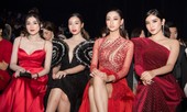 Hoa hậu Lương Thuỳ Linh diện váy xuyên thấu gợi cảm, tự tin đọ sắc các đàn chị