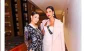Thay đồ 'chóng mặt' như fashionista, Hoàng Thuỳ 'nổi bần bật' ở Miss Universe