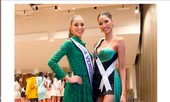 Hoàng Thuỳ lên đồ sexy, 'chặt chém' cả thí sinh 'cường quốc Hoa hậu' Venezuela
