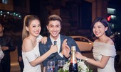 Á hậu Phương Nga đụng độ ‘người tình màn ảnh’ của bạn trai Bình An ở sự kiện