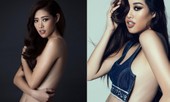 Loạt ảnh bán nude 'bỏng mắt' của Khánh Vân trước đăng quang Hoa hậu hoàn vũ