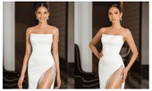 Hoàng Thuỳ tái xuất sau Miss Universe, khoe chân thon 'cực phẩm'