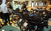 50 'quái xế' náo loạn Quốc lộ 20, cảnh sát nổ súng khống chế