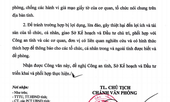 Giả mạo văn bản UBND tỉnh và Ngân hàng thực hiện dự án 1.500 tỷ