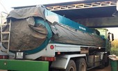 Bắt giữ xe chở 18.000 lít xăng không rõ nguồn gốc ở Đắk Lắk