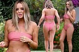 Sao truyền hình Anh quốc khoe dáng nảy nở với bikini