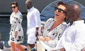 Mẹ Kim Kardashian U70 rạng rỡ hạnh phúc trong vòng tay tình trẻ kém 25 tuổi