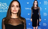Angelina Jolie diện đầm cocktail cắt xẻ gợi cảm