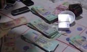 Bắt hơn 20 người, thu cả trăm triệu tại sới bạc trong vườn tràm