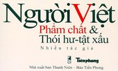 Mời nhận nhuận bút sách 'Người Việt-Phẩm chất và thói hư tật xấu'