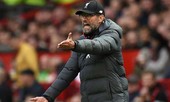 Liverpool đứt mạch toàn thắng, HLV Klopp cay cú M.U