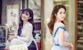 Thiếu nữ miền Tây có khuôn mặt xinh đẹp khá giống người mẫu Ngọc Trinh