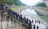 Lấy nước sông Hồng “súc rửa” sông Tô Lịch, Hồ Tây: Khả thi đến đâu?