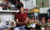 Khởi nghiệp từ 50 nghìn đồng, biến hóa dây đồng thành bonsai nghệ thuật
