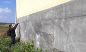 Trường hơn 13 tỷ đồng vừa hết bảo hành đã nứt toác