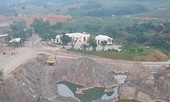 Vụ 'Đại công trường khai thác khoáng sản hết phép': Công an vào cuộc điều tra