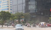 Nhiều đường phố Hà Nội lại chìm trong khói bụi