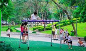 Khi công viên xanh trở thành nơi gắn kết gia đình