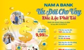 Nam A Bank triển khai hàng loạt gói tín dụng ưu đãi lãi suất