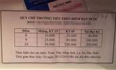 'Sốc' phụ huynh dùng tiền mua điểm từ... con