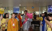 Hơn 1.200 đại biểu quốc tế đến Việt Nam dự Vesak trong ngày 11/5