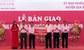 Agribank tỉnh Bắc Ninh bàn giao công trình an sinh xã hội cho huyện Gia Bình