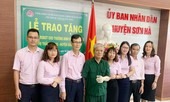 Trao tặng cánh tay robot cho Thương binh Phan Văn Hào