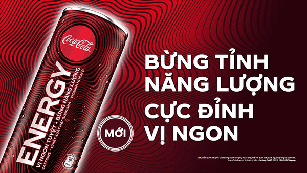 Coca – Cola chính thức ra mắt nước tăng lực Coca – Cola Energy tại Việt Nam