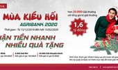 Mùa kiều hối Agribank 2020, nhận tiền nhanh – nhiều quà tặng