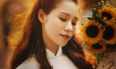Hoa khôi ĐH Ngoại thương khoe ảnh kỷ yếu đằm thắm, xinh đẹp