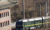 Đoàn tàu bọc thép của ông Kim Jong Un vượt sang biên giới Nga