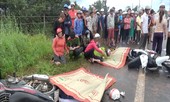Xe máy đâm trực diện xe tải ở Bình Phước, hai người tử vong tại chỗ