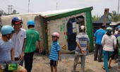 Lật xe container, 3 người tử vong