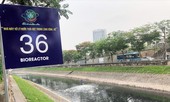 Sau 3 tuần thí điểm xử lý ô nhiễm sông Tô Lịch: Chưa rõ chi phí và hiệu quả