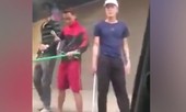 Kinh hoàng cảnh gần chục thanh niên dùng dao, kiếm truy sát nhau trên đường