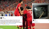 CĐV Malaysia ném vỡ tivi vì đội nhà thua thảm trước Việt Nam