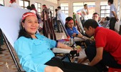 Nữ bí thư tỉnh đoàn Sóc Trăng hơn 10 lần hiến máu