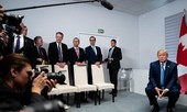 Ông Trump cố che lấp rạn nứt ở G7