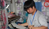 Nỗ lực vượt bậc của một sinh viên khuyết tật