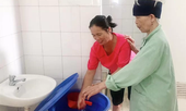 Thiếu nước sạch, bệnh viện cho bệnh nhân nhẹ về nhà