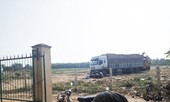 Dưa hấu phơi nắng, không cho xuất bán vì... nợ tiền vay thuê đất