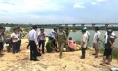 Một học sinh đuối nước tại hố hút cát trên sông Trà Khúc
