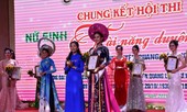 Nhan sắc hoa khôi Nữ sinh tài năng duyên dáng Tuyên Quang 2019