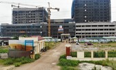 Cận cảnh bệnh viện Sản – Nhi Vĩnh Phúc kẹp giữa các nhà máy thép