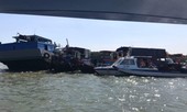 Chìm tàu trên sông ở Sài Gòn, thuyền trưởng mất tích