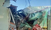 Container bất ngờ tông sập nhà dân, một người tử vong