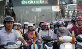 Cuối tuần đường phố Hà Nội vẫn tắc cứng